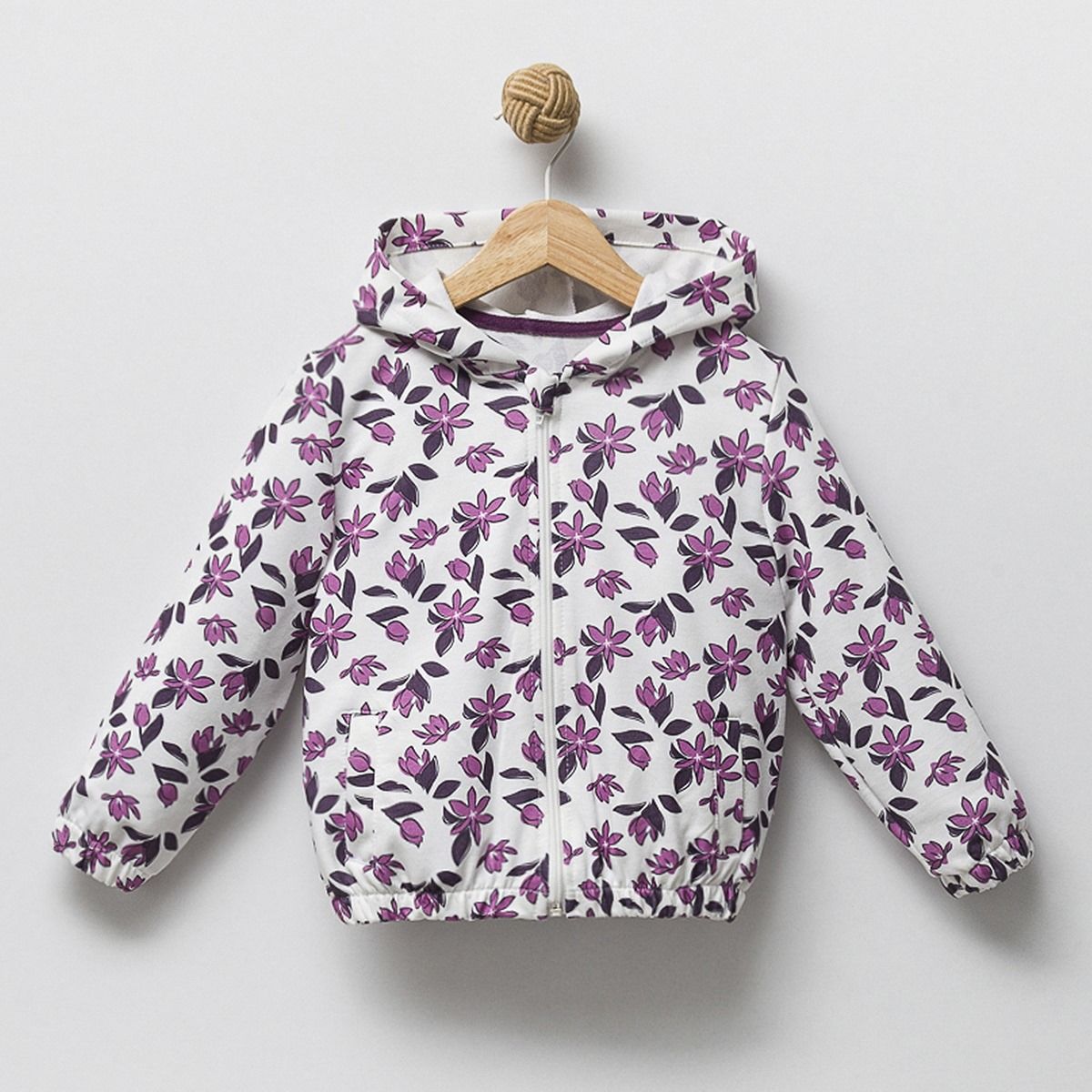 SWEATSHIRT - 5 - 8835 - ÇİÇEKLİ